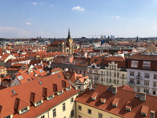 Obraz premium Amazing rooftop view of The Old Town 