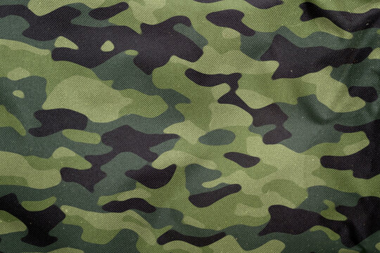 green and grey army camouflage tarp texture , camo fabric background