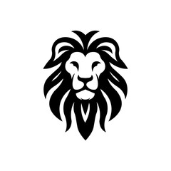 lion head mascot logo