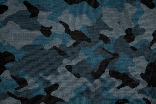 army camouflage tarp texture , blue navy camo pattern