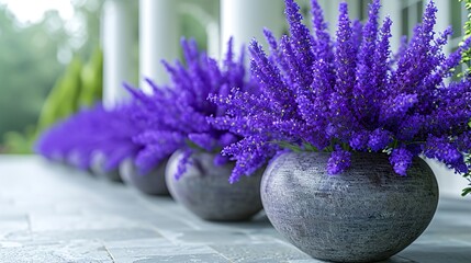 lavender flowers on the table