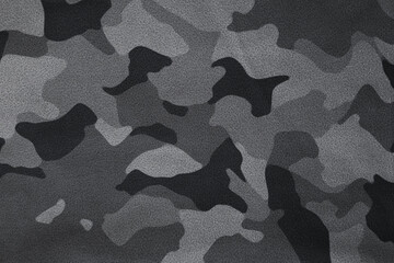 grey camouflage fabric pattern texture © eric