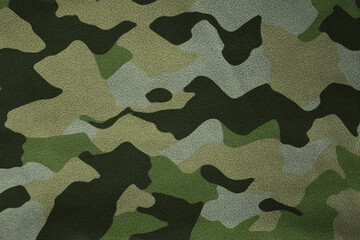 Fototapeta premium light khaki army camo cotten mesh