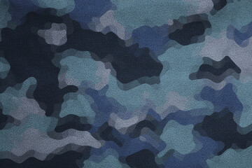 blue military camouflage micro fiber cloth  texture