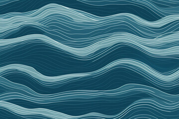 Fototapeta premium waves texture background pattern