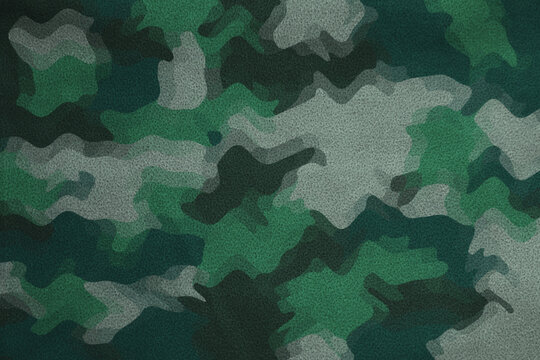 wavy green army military camouflage micro fiber cloth  texture