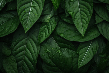 leaves texture background pattern