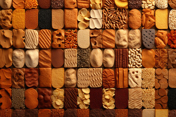 food pasta texture background pattern