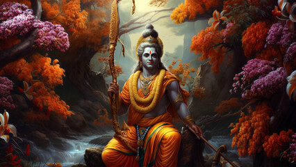 Warrior King Rama: Ajodhya's Symbol of Strength and Virtue
