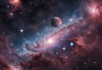 Obraz na płótnie Canvas Nebula bodie sand galaxy in the vastness of space