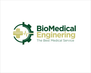 biomedical health logo designs for medical service and health protection