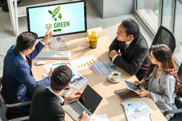 Green business transformation for modish corporate business to thank green marketing strategy