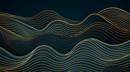 Fototapeta na wymiar Modern digital abstract 3D background, abstract lines background