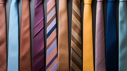 classic ties with different style background for Father's Day 