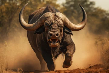 Foto op Canvas buffalo in the wild © bojel