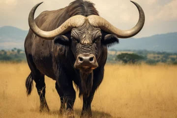 Foto op Canvas buffalo in the wild © bojel