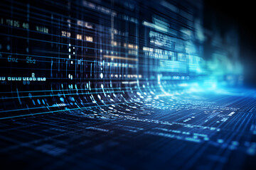  0 and 1 binary digit coding background