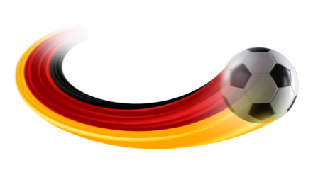 European football championship advertisement with soccer ball