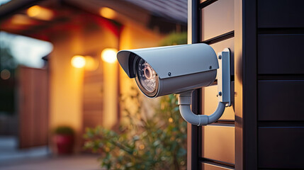 cctv camera installed in house
