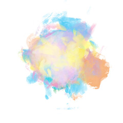 抽象的　水彩　パターン