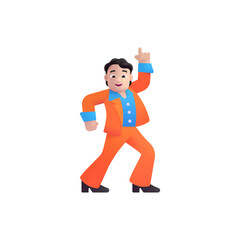 Person Dancing : Light Skin Tone