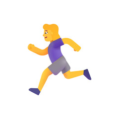 Fototapeta na wymiar Woman Running