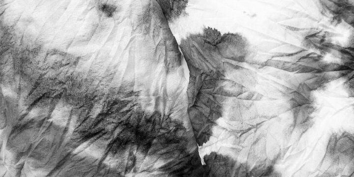 Dark Tie Dye Bright. Minimalism All Over Print