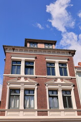 Obraz premium Historisches Gebäude in Zentrum von Stadthagen in Niedersachsen