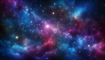 Naklejka premium background with stars