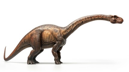 Fototapeta premium Brontosaurus isolated on white background