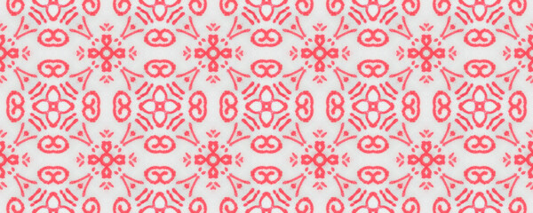 Fototapeta premium Grunge Ethnic. Colored Sketch Geometry. Patterns
