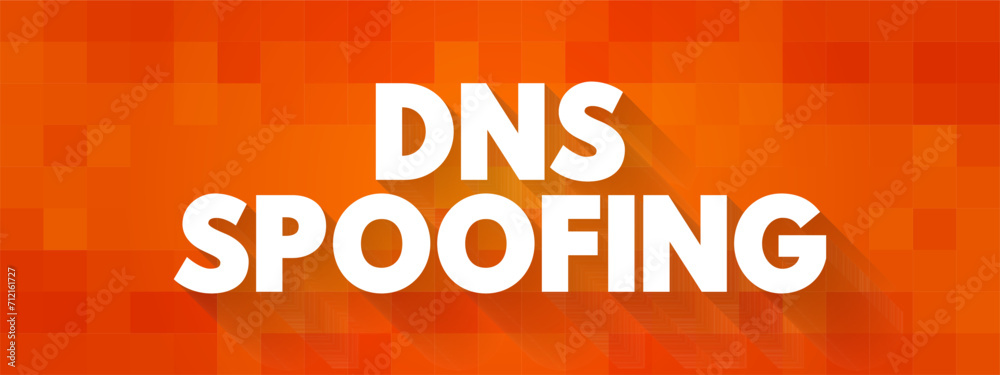 Poster dns spoofing is the process of poisoning entries on a dns server to redirect a targeted user to a ma