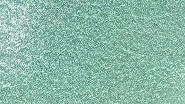 Tropical beach water with crystal clear water on beach background	