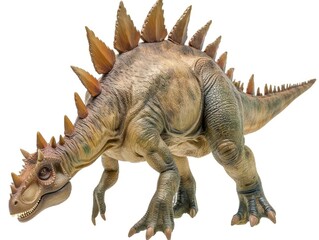 Obraz premium Stegosaurus isolated on white background