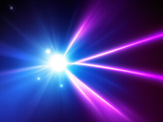 Colorful Lens flare light pattern black background light flare effect 