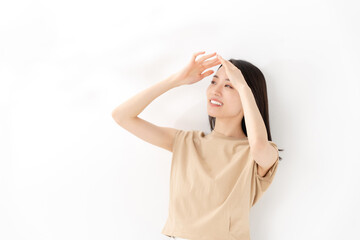 Fototapeta premium 若い女性のポートレート 