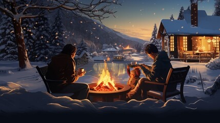 Cozy Winter Scenes