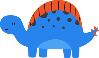 Cute Colorful Cartoon Dinosaur © Demolab