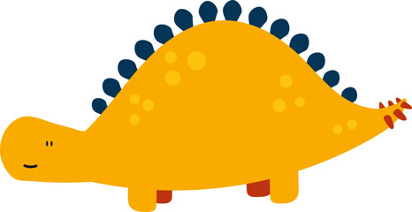 Cute Colorful Cartoon Dinosaur © Demolab