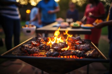 Naklejka premium Braai Time: Exploring the Traditions of South African Barbecue and Meat Culture