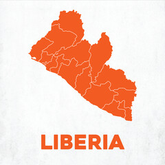 Detailed Liberia Map