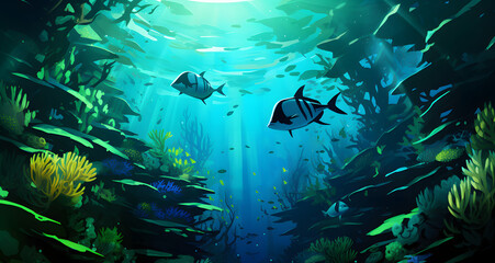 there are many fish that can be seen in the ocean