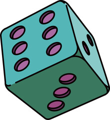 サイコロ（dice）(eps)