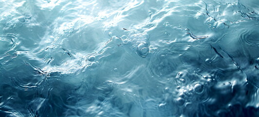 Macro. Air bubbles. Water texture, sea, ocean. Sea foam. The background. - obrazy, fototapety, plakaty