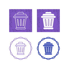 Garbage Vector Icon