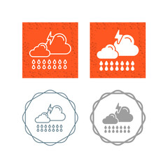 Storm Vector Icon