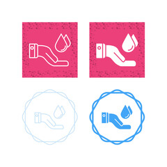 Save Water Vector Icon