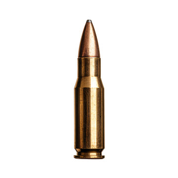 firearm bullet isolated on a transparent background, pistol magazine ammo PNG, Ammunition