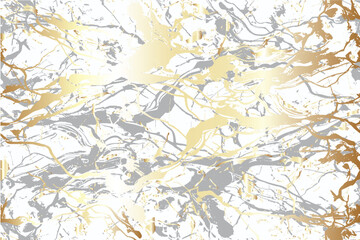 Abstract artistic background. Jazz white, marble, golden brushstrokes. Textured background. Oil on canvas. modern Art. green, gray, poster, card, mural, rug, hanging, print, high Quality illustration.