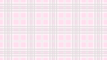 Pink and grey plaid checkered pattern background